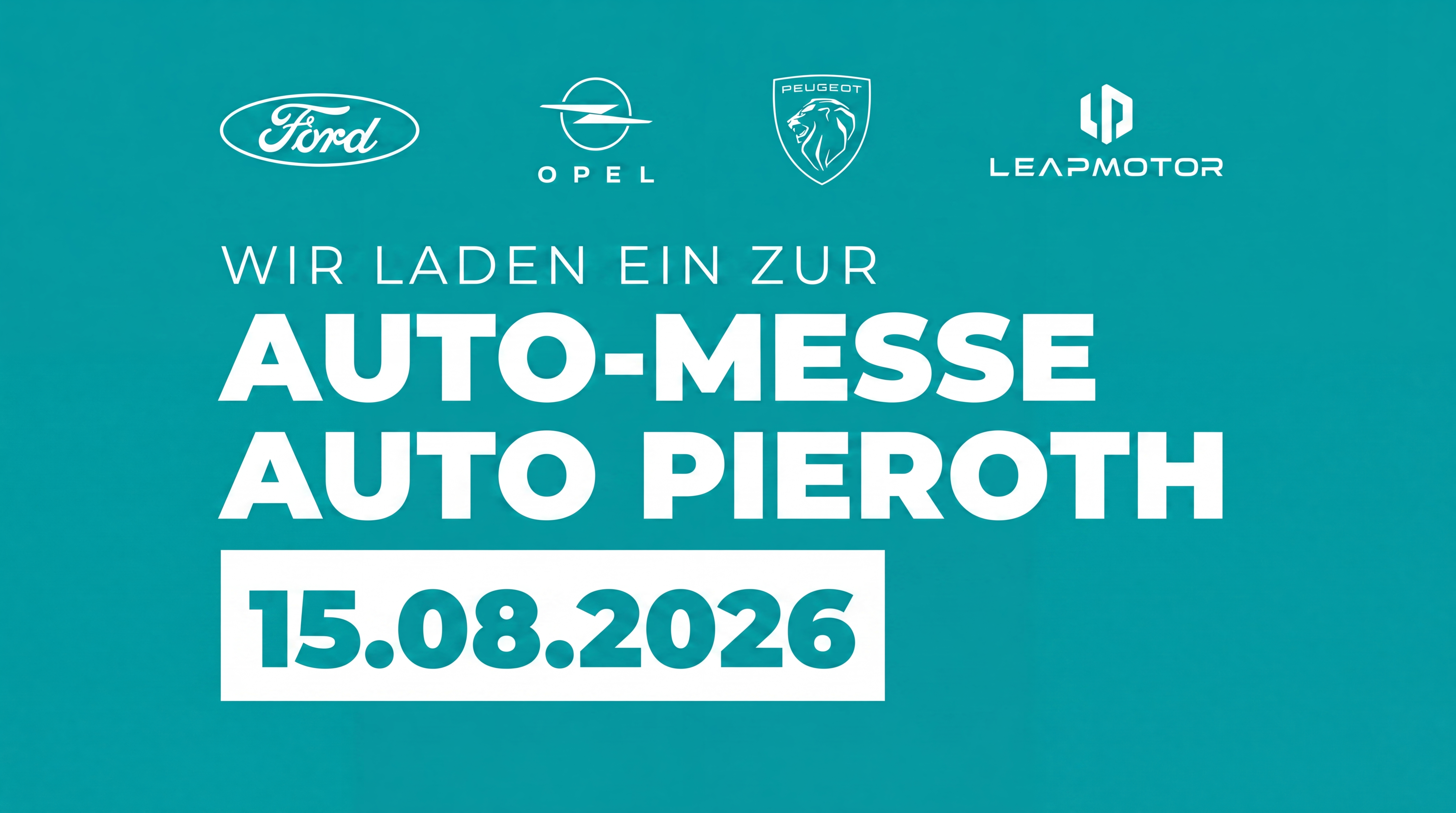 Auto-Messe Auto Pieroth